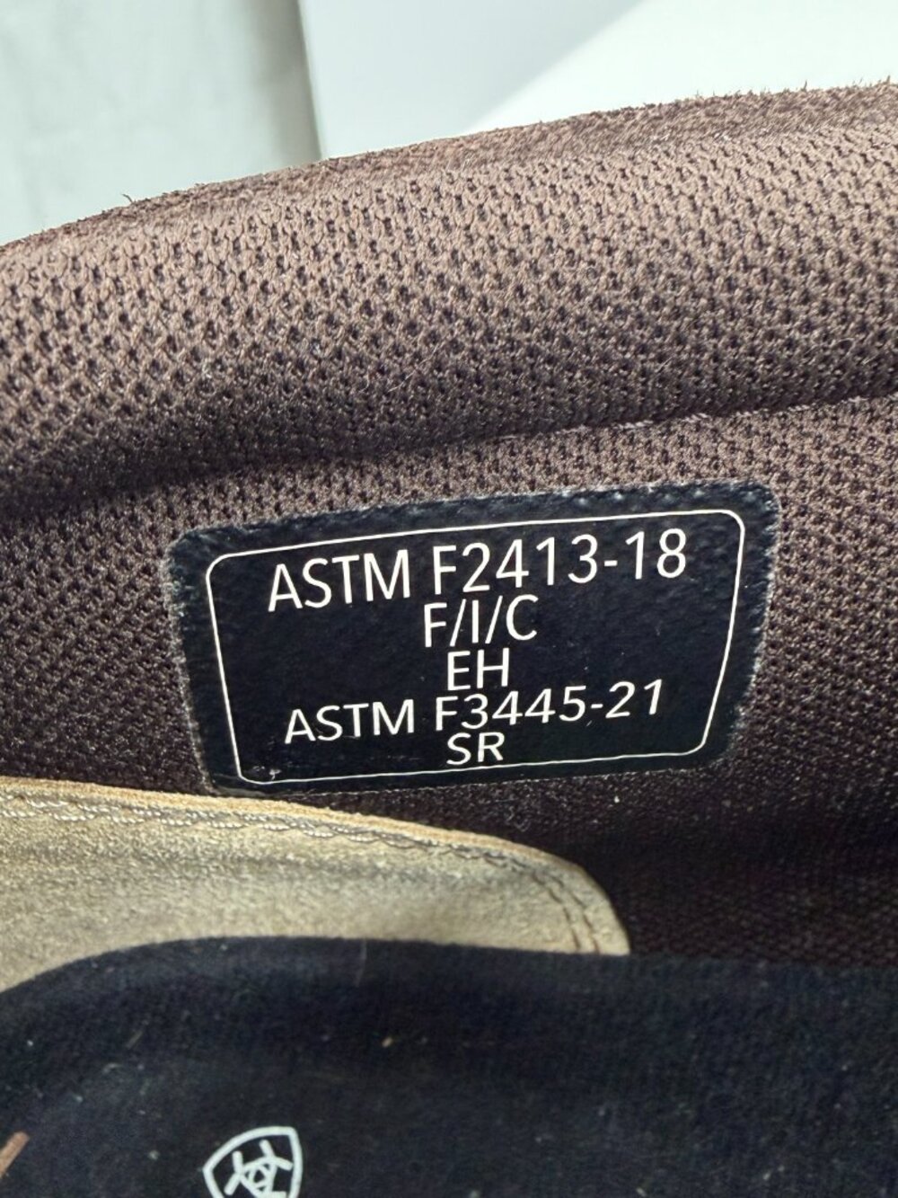 Ariat Edge LTE Composite Toe Work Boots Leopard Print Moc Chukka Womens 6.5C - Picture 14 of 15